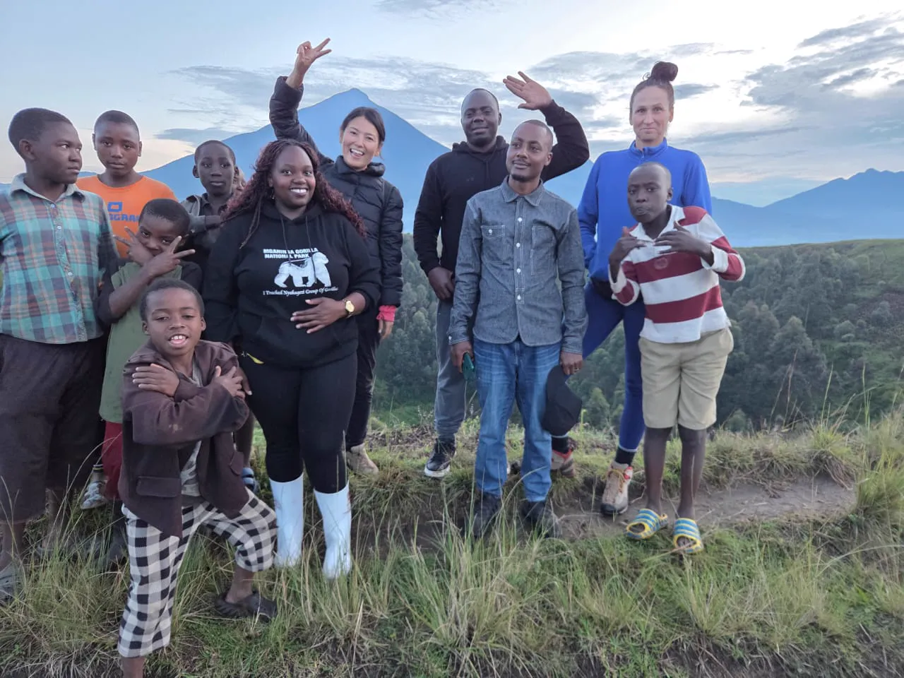 Trekkers with ENO Global Tours